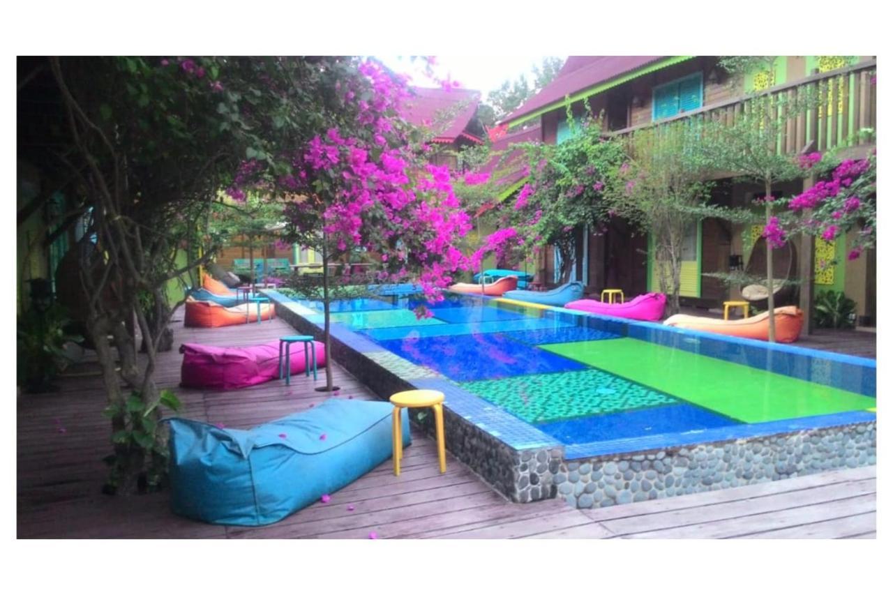 Bleu Verde Sanctuary Zone, Turtle Point Beach Gili Trawangan Extérieur photo